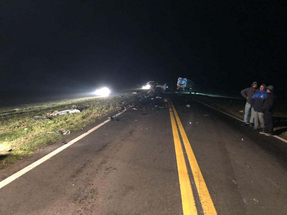 Tres personas murieron en choque frontal ocurrido en Ruta 51, entre Azul y Tapalqué