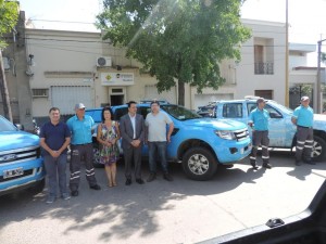 Chacabuco recibió camionetas para iniciar controles viales