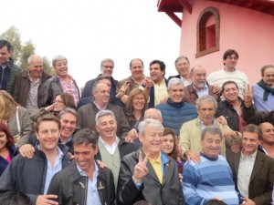 Barrientos y Golía con Domínguez en Luján.