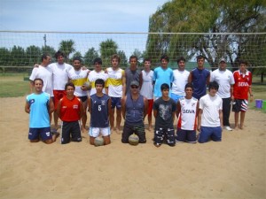 Torneo amistoso de Beach Voley en Chacabuco.