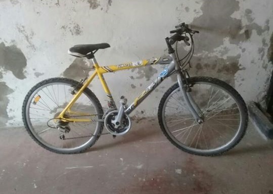 Imagen de la bicicleta robada en Castilla