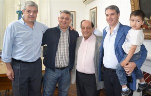 Domínguez, Barrientos, Mussi y Golía.