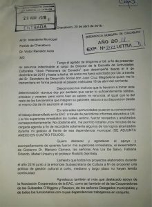 La renuncia de Dieuzeide