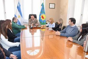 Aiola recibió a la diputada María Alejandra Lordén