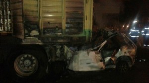 Imagen del accidente.