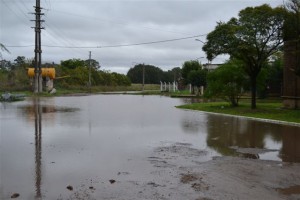 El FR insiste con la necesidad de realizar obras pluviales.