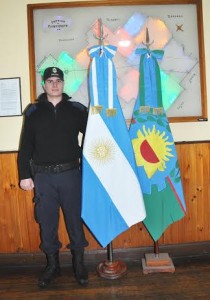 Banderas de Ceremonia para la Policía de Chacabuco.