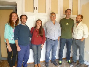 Barrientos visitó la Casa de Estudiantes de Chacabuco en Chivilcoy.