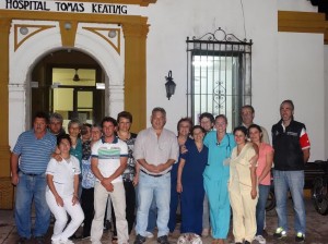 Barrientos en el Hospital de Castilla.