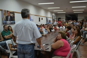 Barrientos encabezó anoche el Plenario del PJ.