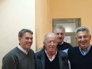  Intendentes, Omar Granados de Rawson, "Pelo" Vitale de Castilla, Mauricio Barrientos y Dario Golia.  