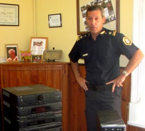 Rubén Oscar Benítez, Comisario Inspector.