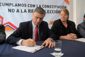 Hermes Binner junto a Margarita Stolbizer.