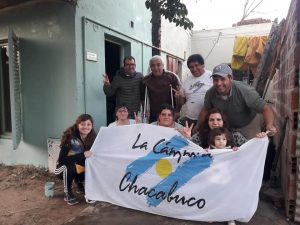 Jornada solidaria de La Cámpora Chacabuco