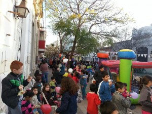 Festejo Día del Niño en Chacabuco.
