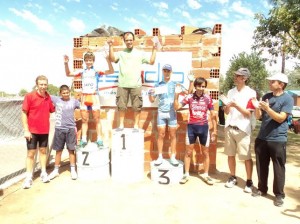 Jornada de ciclismo en Chacabuco.