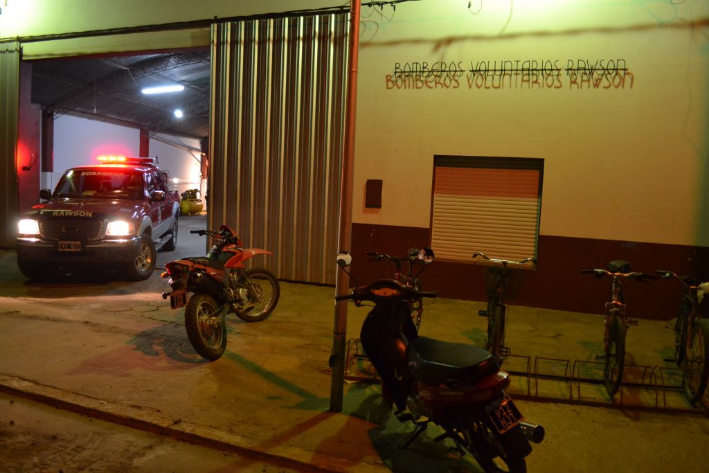 Cuartel de Bomberos Voluntarios de Rawson.