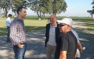 Di Piero en jornada a campo abierto