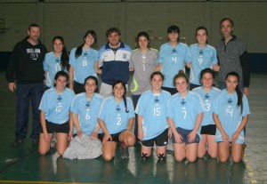 Equipo de handball juveniles de Chacabuco.