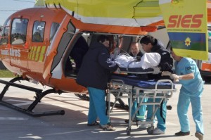 La Provincia sumó nuevo helicóptero sanitario para emergencias.