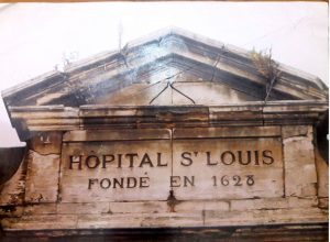 Fachada Hospital San Luis de Boulogne-Sur-Mer, Francia, dónde el Granadero Rabuffi pasó sus últimos días en 1909.