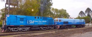 locomotora ALCo USA  es llevada a los Talleres Ferroviarios de Remedios de Escalda.