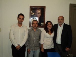 Javier Nazar, Fernando Menaglio, Luciana Molina, Carmelo Pernicone.