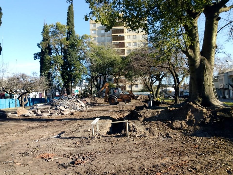 Continúan las obras públicas para la ciudad de Chacabuco