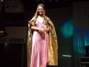Agustina Cepeda, actual Reina de la Fiesta.