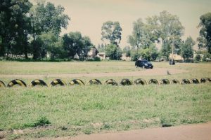 Exámenes de manejo en el kartódromo