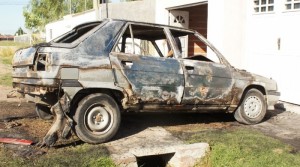 El Renault 11 de propiedad de Barrales.