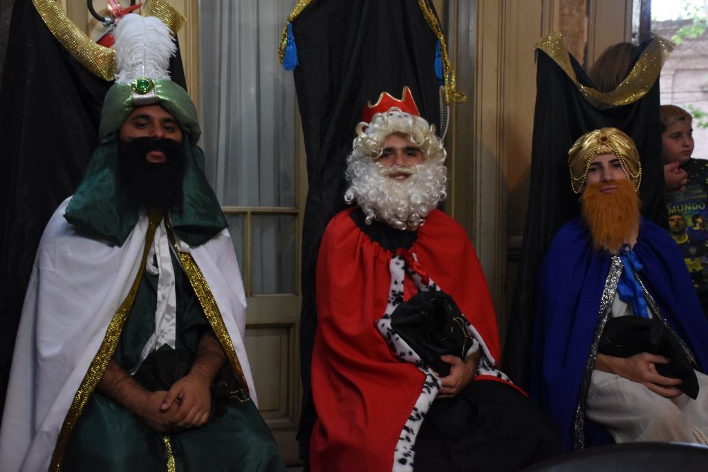 Llegaron los Reyes Magos a la Casa de la Cultura de Chacabuco