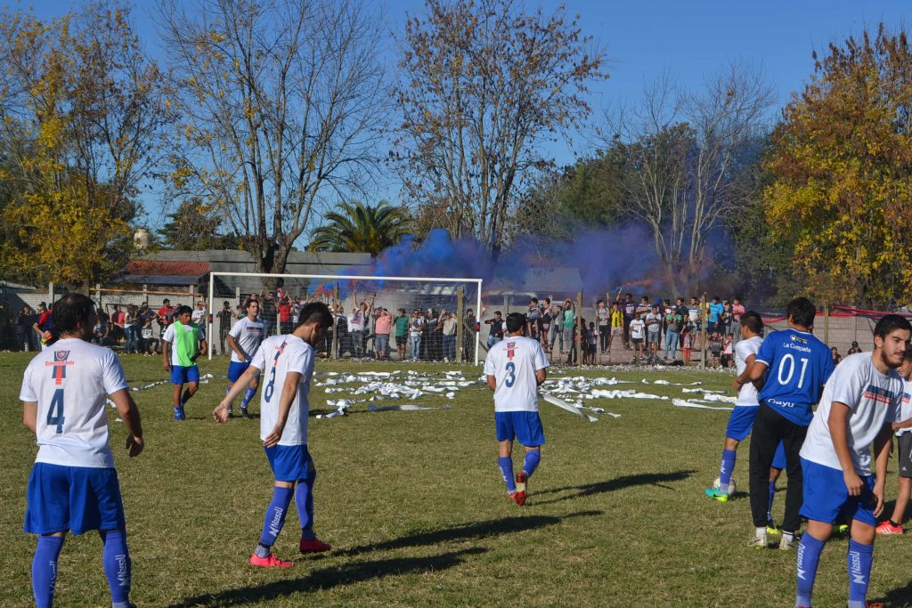 San Lorenzo es recibido por su parcialidad.