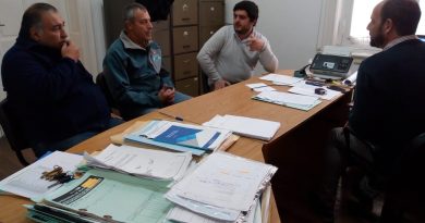 Firma de convenio con Centro de excombatientes de Malvinas de Chacabuco