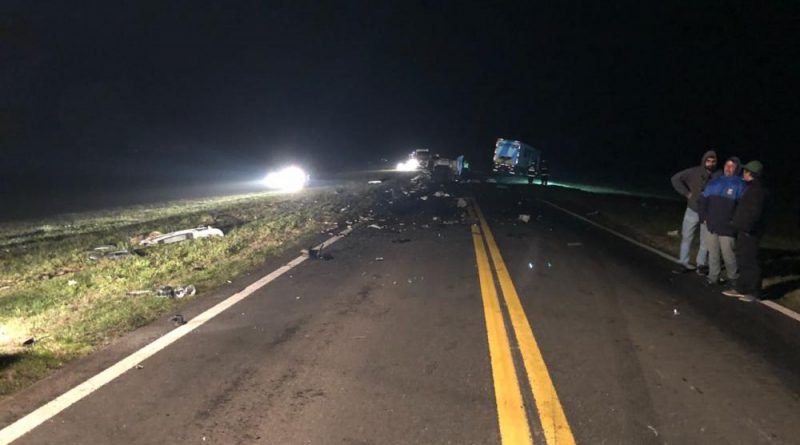 Tres personas murieron en choque frontal ocurrido en Ruta 51, entre Azul y Tapalqué
