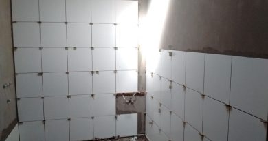 Refacción de baño en Casa de Estudiantes en Junín