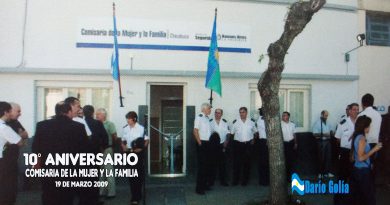 Comisaría de la Mujer y la Familia de Chacabuco en su 10° Aniversario.
