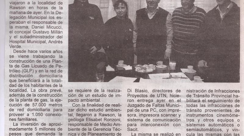 Informe publicado por el diario •De Hoy”, con fecha 31 de julio de 2014.