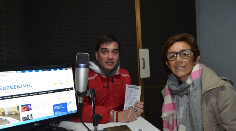 Agazzani y Quiróz en la Radio de Rawson