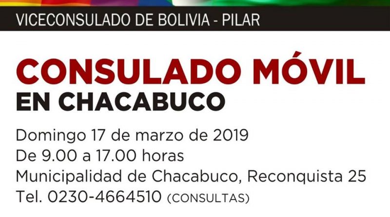 Consulado Móvil en Chacabuco
