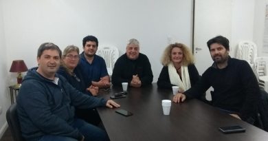 Reunión en el Comité de la UCR de Chacabuco
