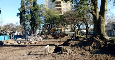 Continúan las obras públicas para la ciudad de Chacabuco